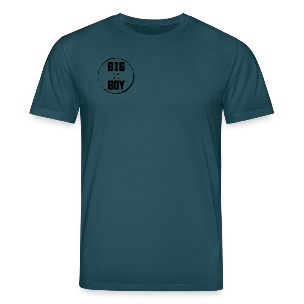 Medium Fit 'BIG BOY' T Shirt (Frontprint) - Dunkles Petrol