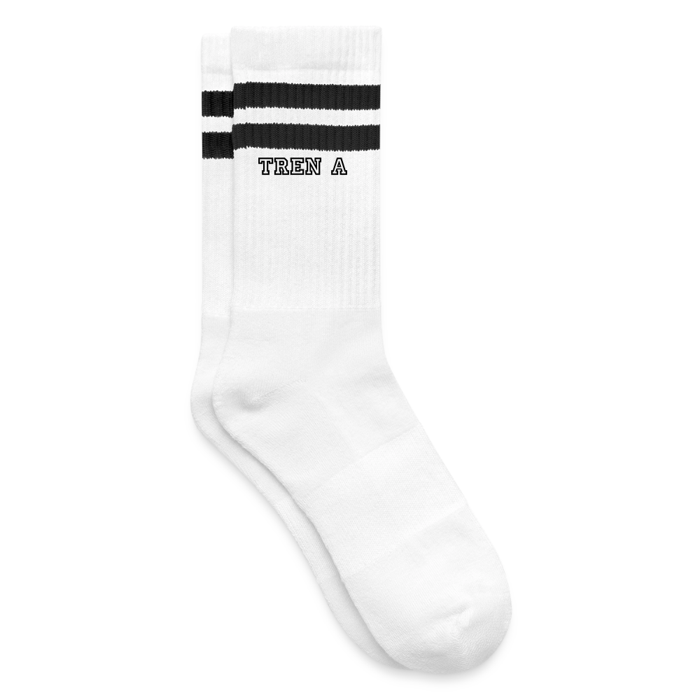 Tennissocken 'Tren A' - Weiß/Schwarz