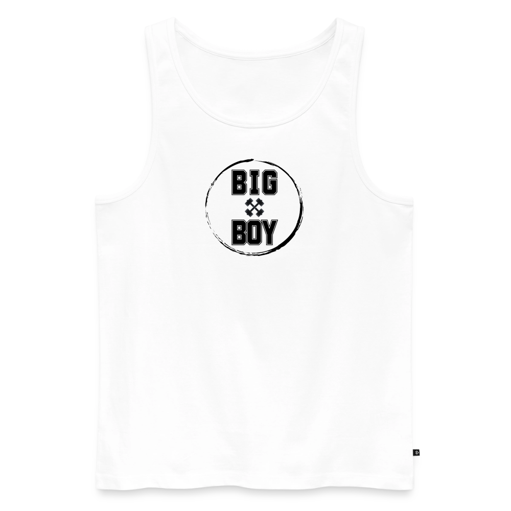 Classic Tank Top 'BIG BOY' - Weiß