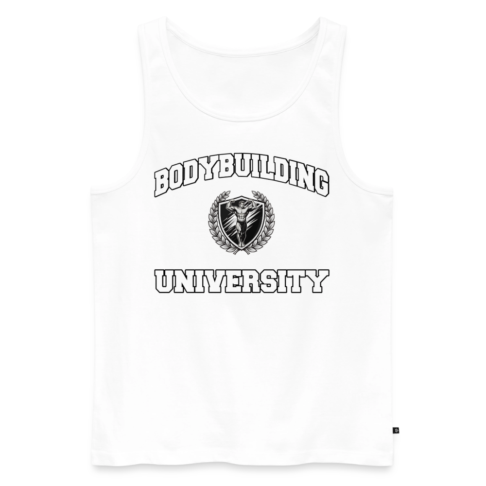 Classic Tank Top 'BB University' - Weiß
