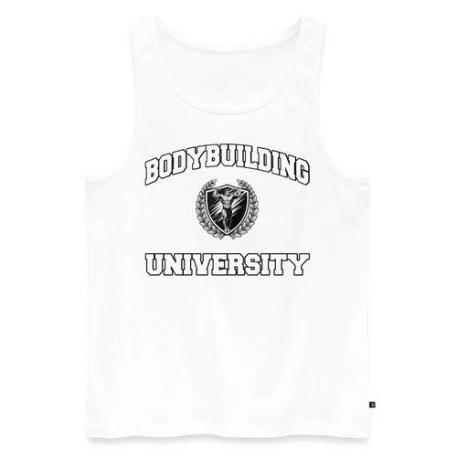 Classic Tank Top 'BB University' - Weiß