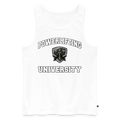 Classic Tank Top 'Powerlifting University' - Weiß