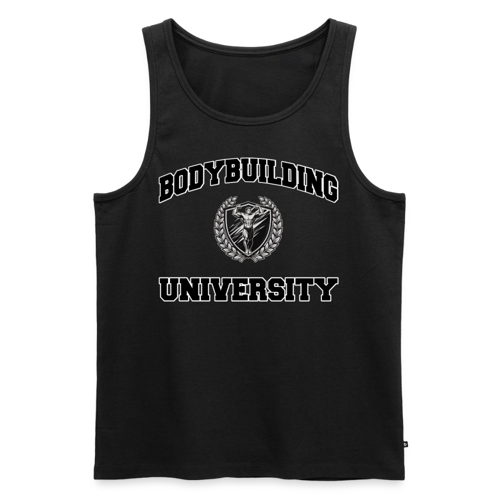 Classic Tank Top 'BB University' - Schwarz
