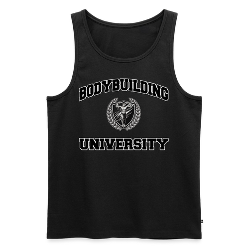 Classic Tank Top 'BB University' - Schwarz