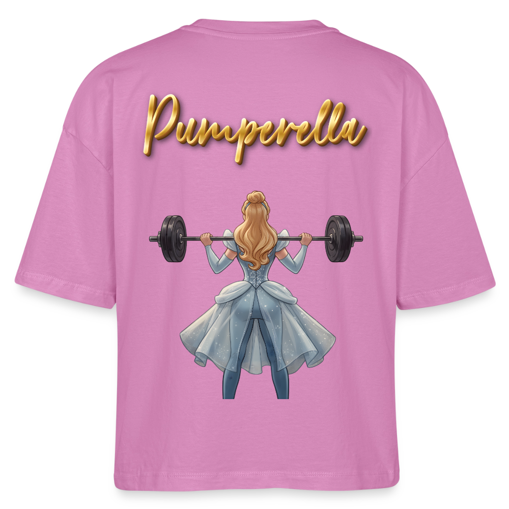 Oversized 'Pumperella' Frauen Pump Cover (Backprint) - Pink