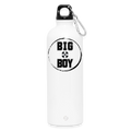 Trinkflasche mit Karabiner 750 ml - Weiß