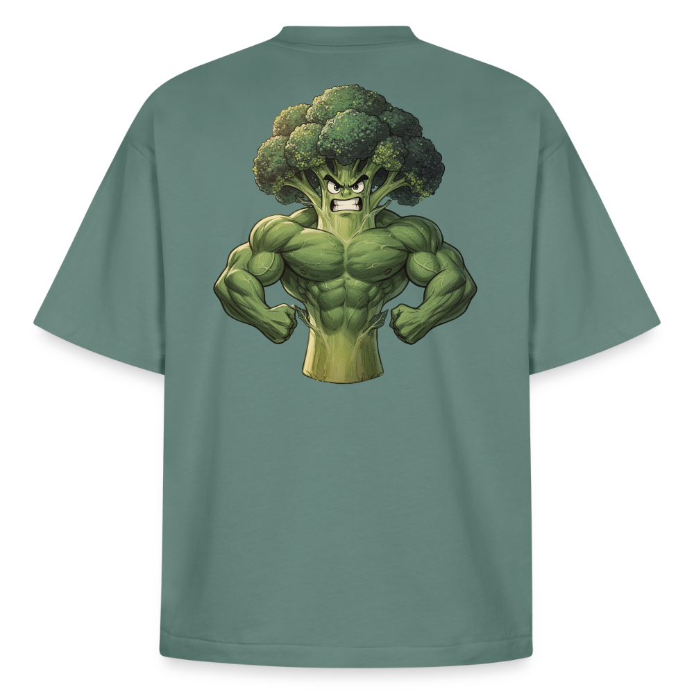 Heavyweight Oversized 'Brokkoli' Pump Cover (Back Print) - Grüner Bucht