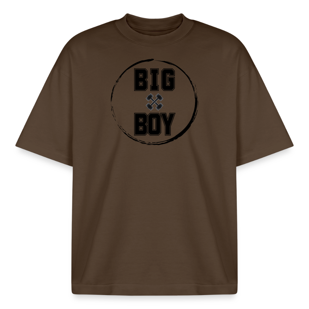 Heavyweight Oversized 'BIG BOY' Pump Cover (Frontprint) - Dunkelbraun