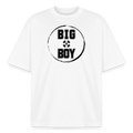 Heavyweight Oversized 'BIG BOY' Pump Cover (Frontprint) - Weiß