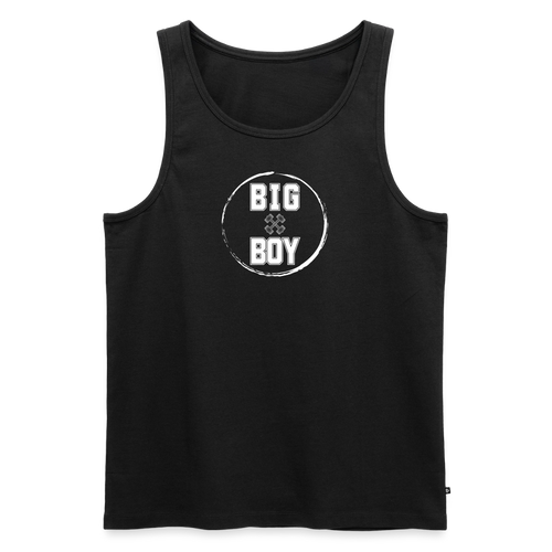 Classic Tank Top 'BIG BOY' - Schwarz