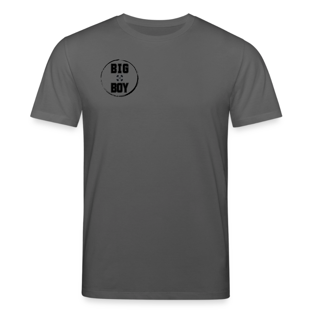 Medium Fit 'BIG BOY' T Shirt (Frontprint) - Anthrazit