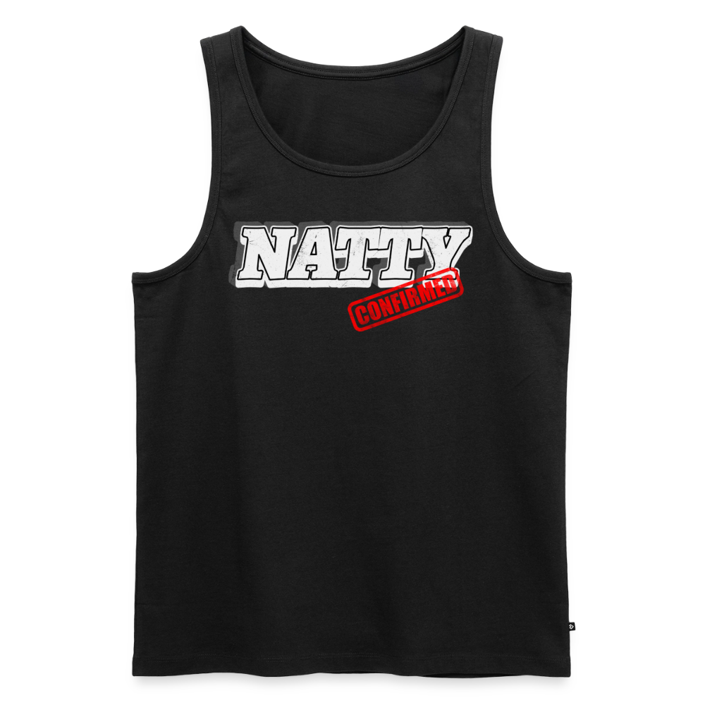 Classic Tank Top 'Natty Confirmed' - Schwarz
