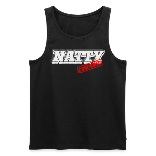 Classic Tank Top 'Natty Confirmed' - Schwarz