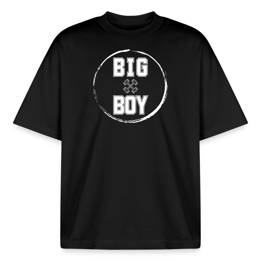 Heavyweight Oversized 'BIG BOY' Pump Cover (Frontprint) - Schwarz