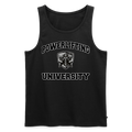 Classic Tank Top 'Powerlifting University' - Schwarz